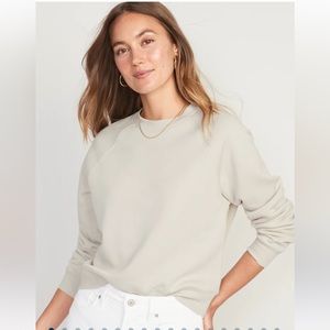 Old Navy Vintage Long-Sleeve Sweatshirt for Women Wishbone